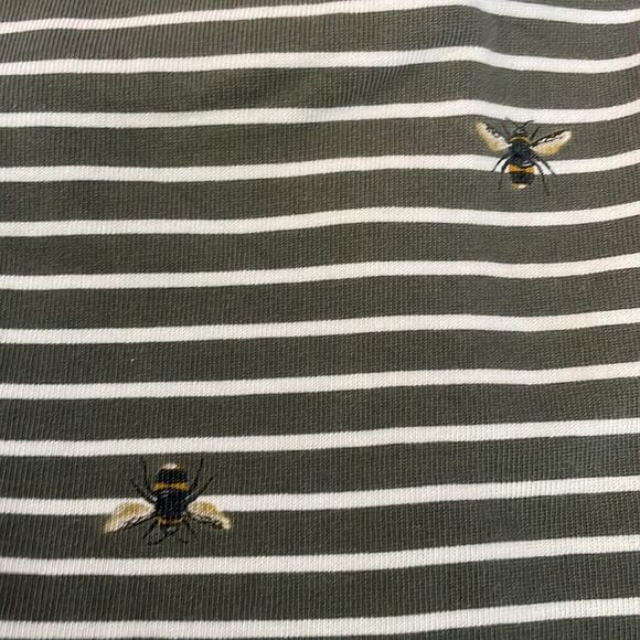 Joules Liberty A Line Jersey Stripe Bee Dress 8 - Picture 3 of 4